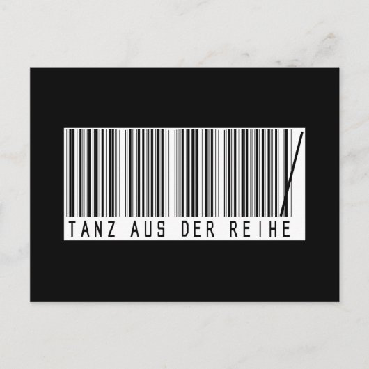 Carte Postale Tanz aus der Reihe (Devant)