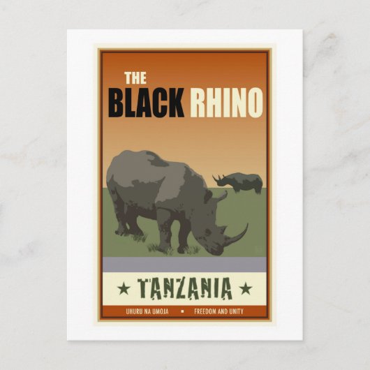 Carte Postale Tanzanie (Devant)