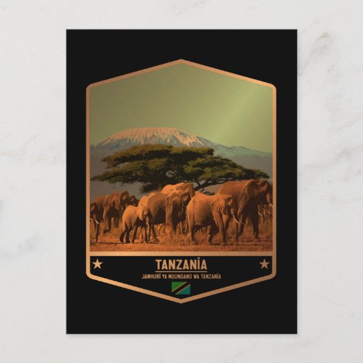 Carte Postale Tanzanie (Devant)