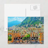Carte Postale Taormina (Devant / Derrière)