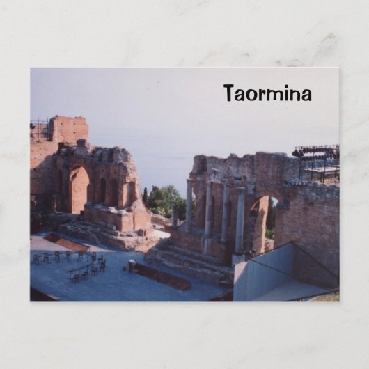 Carte Postale Taormina (Devant)
