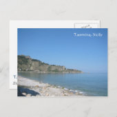 Carte Postale Taormina, Sicile (Devant / Derrière)