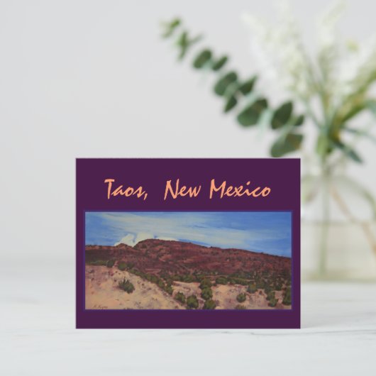 Carte Postale Taos (Debout devant)