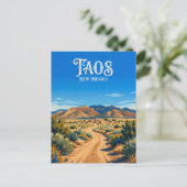 Carte Postale Taos États-Unis (Debout devant)