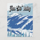 Carte Postale Taos Ski Valley Ski Area Winter Nouveau-Mexique Vi (Devant)