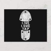 Carte Postale Tap Dances - Live Love Tap Distressed for Tap (Devant)