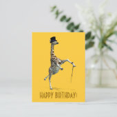 Carte Postale Tap Dancing Giraffe (Debout devant)