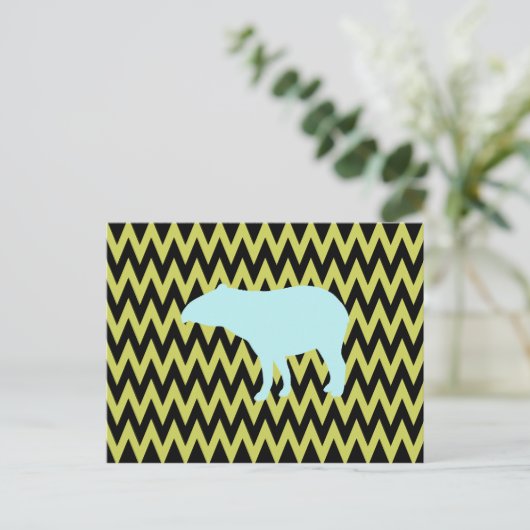 Carte Postale Tapir (Debout devant)
