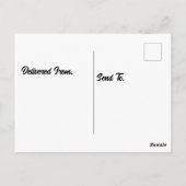 Carte Postale Tapir de Baird en forêt (Dos)