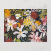 Carte Postale Tapis de fleurs | Auguste Macke | (Devant)