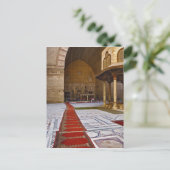 Carte Postale Tapis de prières menant à la mosquée islamique, Le (Debout devant)