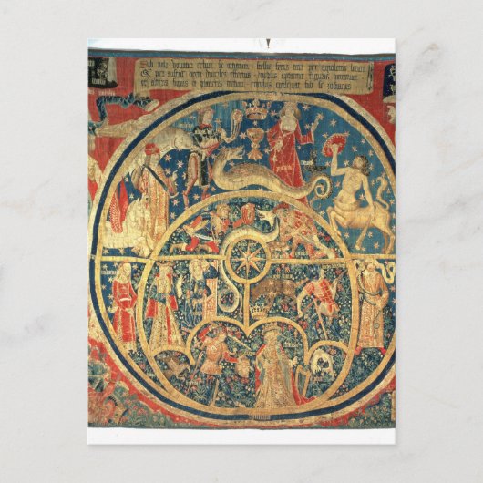 Carte Postale tapisserie astrologique (Devant)