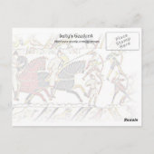 Carte Postale Tapisserie de Bayeux (Dos)