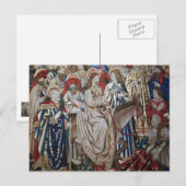 Carte Postale Tapisserie du Vatican (Devant / Derrière)