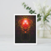 Carte Postale Tapisserie fractale (Debout devant)