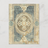 Tapisserie ornementale avec design géométrique orn