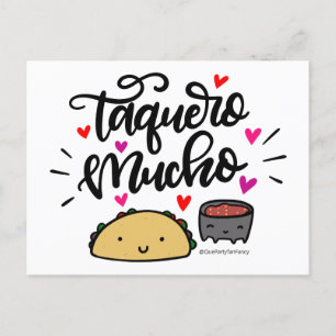 Carte Postale Taquero Mucho
