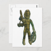 Carte Postale Taranis—Dieu celte du tonnerre (Devant / Derrière)