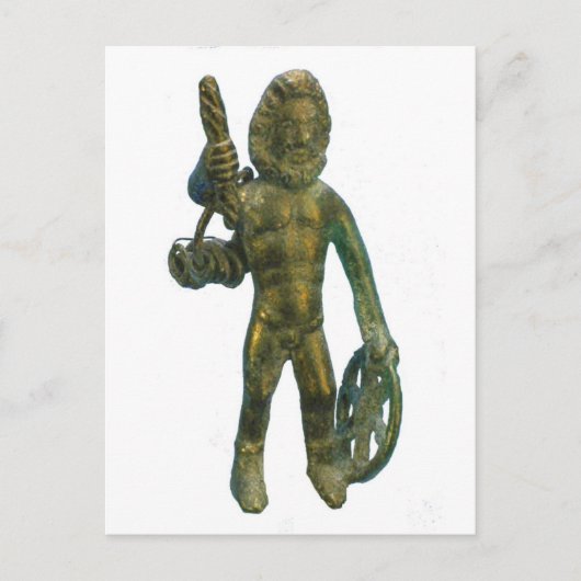 Carte Postale Taranis—Dieu celte du tonnerre (Devant)