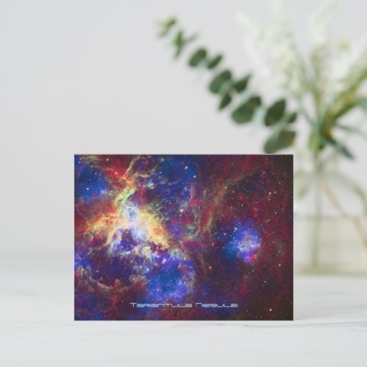 Carte Postale Tarantula Nebula Star Formant Gaz Cloud Sculpture (Debout devant)
