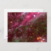 Carte Postale Tarantula Nebula (télescope Hubble) (Devant / Derrière)