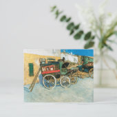 Carte Postale Tarascon Dilgence par Vincent van Gogh (Debout devant)