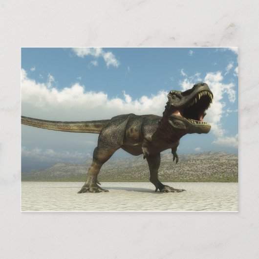 Carte Postale Tarbosaurus (Devant)