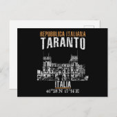 Carte Postale Tarente (Devant / Derrière)