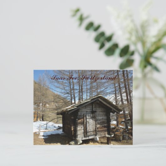 Carte Postale Tarif Saas (Debout devant)