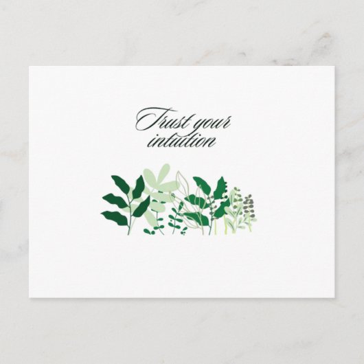 Carte Postale Tarjeta aesthetic (Devant)