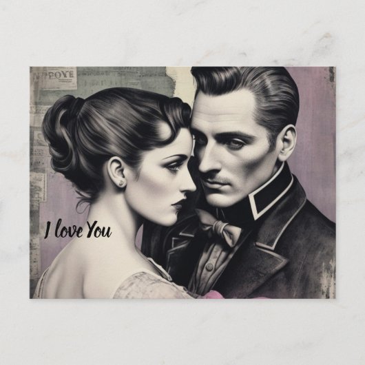 Carte Postale Tarjeta de compromiso (Devant)