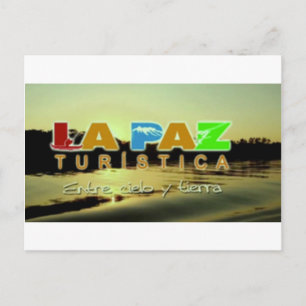 Carte Postale Tarjeta postal La Paz turistica