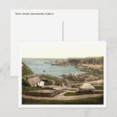 Carte Postale Tarlair, Macduff, Aberdeenshire, Écosse (Devant / Derrière)