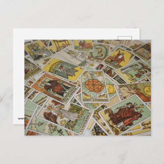 Carte Postale Tarot (Devant / Derrière)