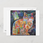 Carte Postale tarot (Devant / Derrière)