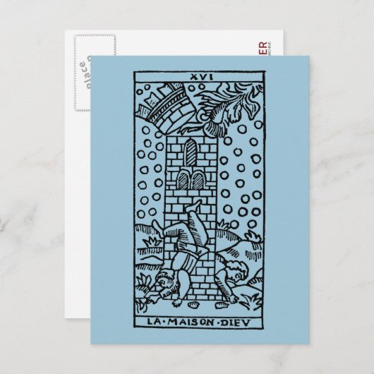 Carte Postale Tarot Card (Devant / Derrière)