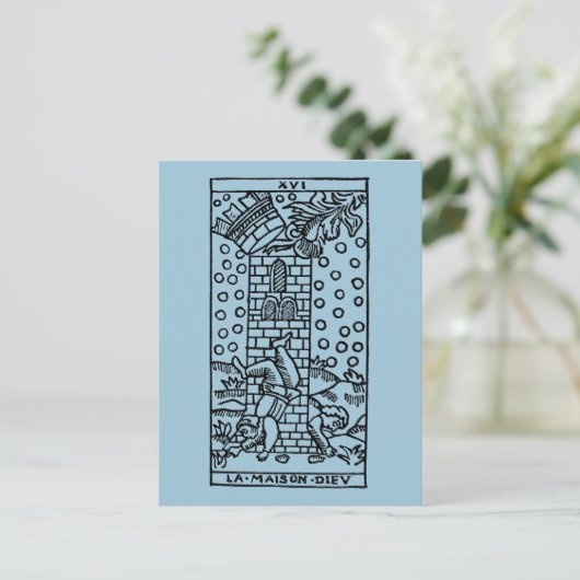 Carte Postale Tarot Card (Debout devant)
