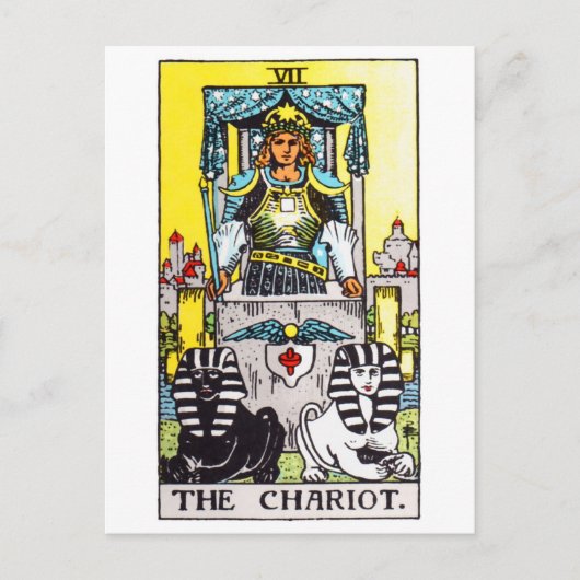 Carte Postale tarot-char (Devant)