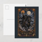 Carte Postale Tarot Épouvantable (Devant / Derrière)