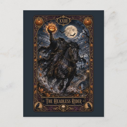 Carte Postale Tarot Épouvantable (Devant)