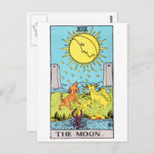 Carte Postale tarot-lune (Devant / Derrière)