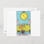 Carte Postale tarot-lune (Devant / Derrière)