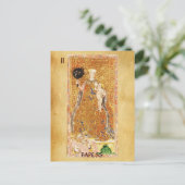 CARTE POSTALE TAROTS DE RENAISSANCE ANTIQUE 2 / PAPIER ( CHARITÉ (Debout devant)