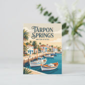 Carte Postale Tarpon Springs Floride (Debout devant)