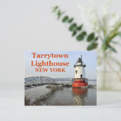 Carte Postale Tarrytown Lighthouse, New York Postcard (Debout devant)