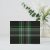 Carte Postale Tartan Plaid (Debout devant)