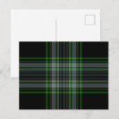 Carte Postale Tartan Plaid (Devant / Derrière)