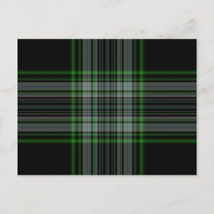 Carte Postale Tartan Plaid