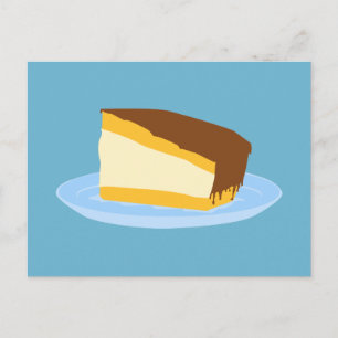 Carte Postale Tarte à la crème Boston
