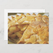 Carte Postale Tarte à la pomme (Devant / Derrière)